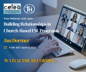 Building Relationships in Church Based ESL Programs