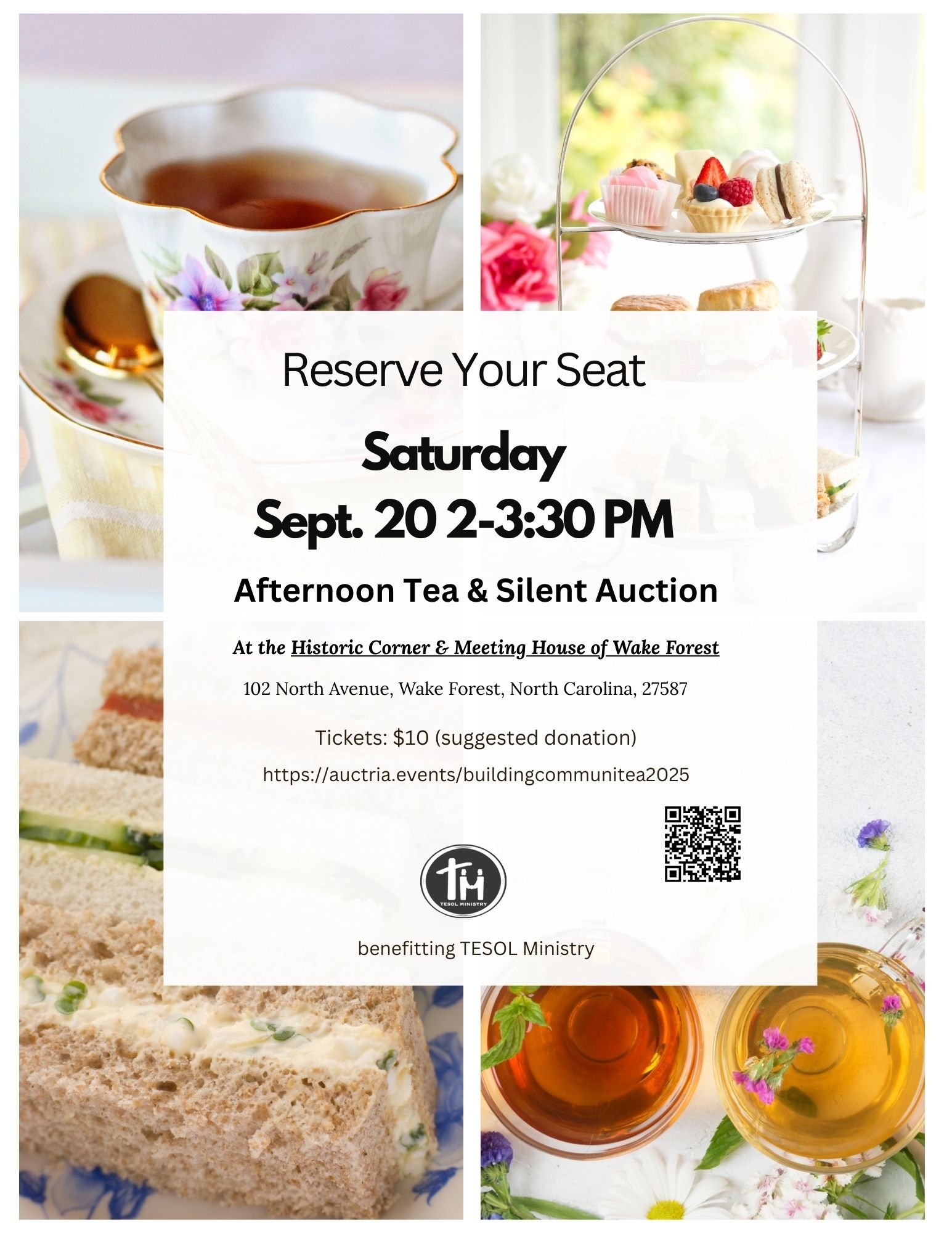Get Your Tickets for Building Communi-TEA